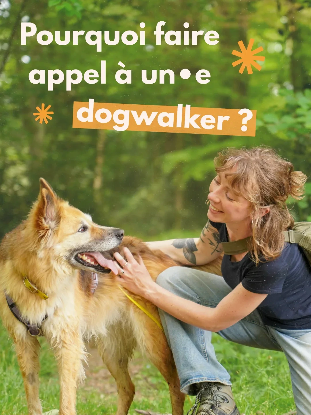 Pourquoi faire appel à un·e dogwalker ?
